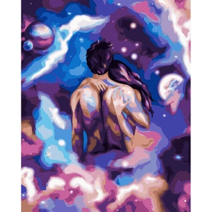 Картина по номерам ZiBi Космічна романтика 40*50 (ZB.64010) зображення 1