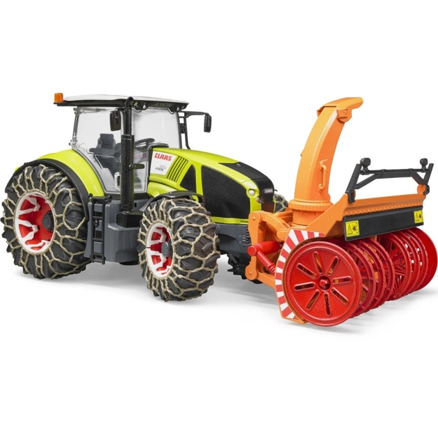 Спецтехніка Bruder Трактор Claas Axion 950 для прибирання снігу (03017) - picture 6