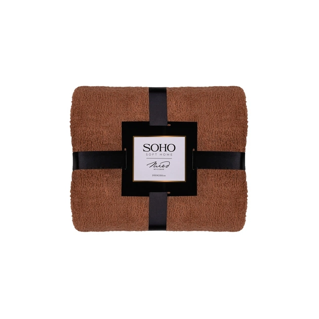 Плед Soho флісовий 200x230 см Pattern beige (1003К) - изображение 1