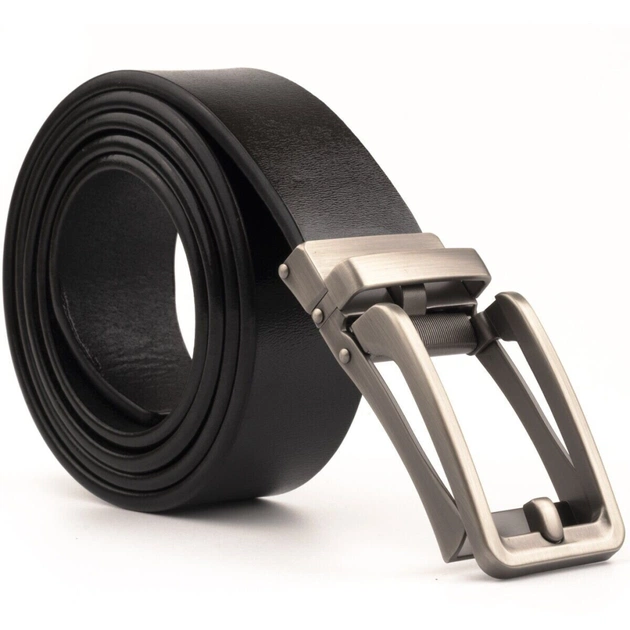 Ремінь Vintage З автоматичною пряжкою Чорний (20306) - зображення 6