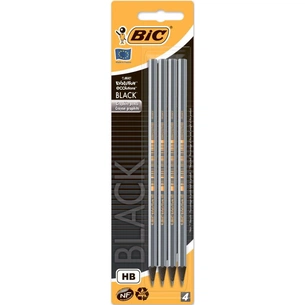 Олівець графітний Bic Evolution Eco HB чорний в блістері, 4 шт (bc896016) зображення 1