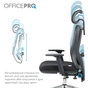 Крісло офісне OfficePro Aero OC490B Black - зменшене зображення 1