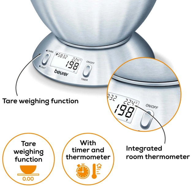 Ваги кухонні Beurer KS 54 - picture 3