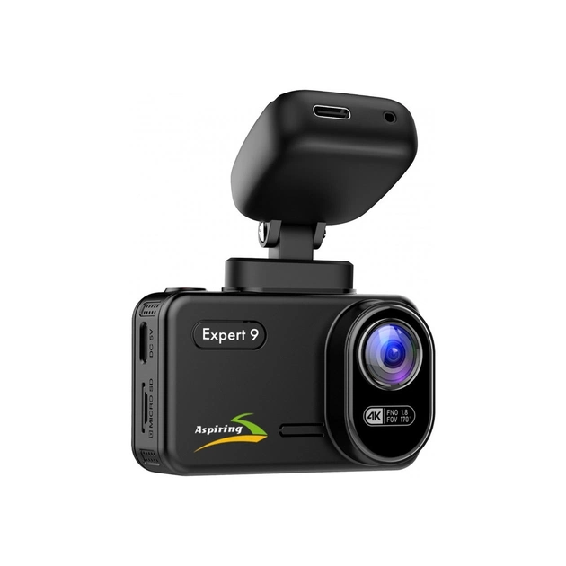 Відеореєстратор Aspiring Expert 9 Speedcam, WI-FI, GPS, 2K, 2 cameras (Aspiring Expert 9 Speedcam, WI-FI, GPS, 2K, 2 cameras) - picture 4