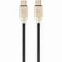 Дата кабель USB-C to USB-C 1.0m PD Cablexpert (CC-USB2PD60-CMCM-1M) - зменшене зображення 1