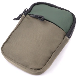 Сумка Vintage Слінг для подорожей з текстилю Зелена (22871) зображення 1