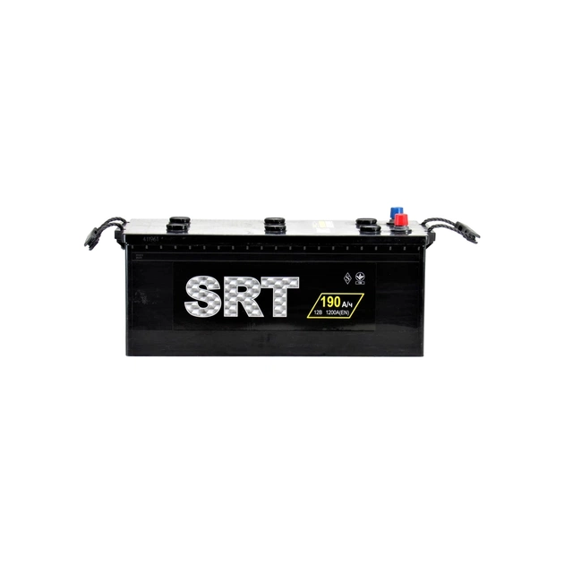 Аккумулятор автомобильный SRT 6СТ-190АЗ (3) (B) 1200А 12V (E) - изображение 1