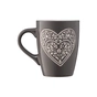 Чашка Ardesto Heart 330 мл Deep Grey (AR3467DGR) - зменшене зображення 5