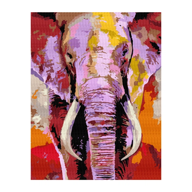 Картина по номерам Rosa Star Elephant 35х45 см (4823098524380) - зображення 1