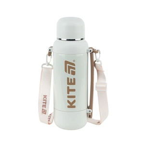 Термос Kite 1200 мл, бежевий (K25-1225-2) изображение 1