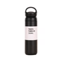 Термос Merlion Travel Tumbler 500 мл, подвійна кришка з ручкою, чорний (SUS304-500Black) - уменьшенное изображение 1