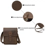 Сумка Vintage Чоловіча Коричнева (14660) - зменшене зображення 5