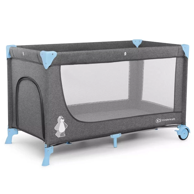 Ліжечко Kinderkraft манеж Joy Blue (5902533911271) - изображение 1