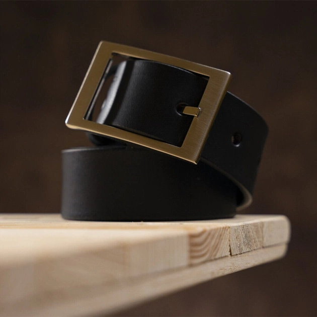 Ремінь Grande Pelle Шкіряний Синій (11058) - зображення 5