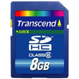 Карта пам'яті Transcend 8Gb SDHC class 6 (TS8GSDHC6) зображення 1