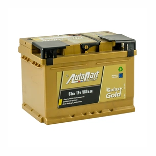 Акумулятор автомобільний AutoPart 61 Ah/12V Galaxy Gold Ca-Ca (ARL060-GG0) зображення 1