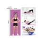 Килимок для йоги PowerPlay 4010 PVC Yoga Mat 173 x 61 x 0.6 см Рожевий (PP_4010_Rose_(173*0,6)) - зменшене зображення 7
