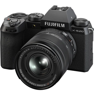 Цифровий фотоапарат Fujifilm X-S20 + XF 18-55mm F2.8-4.0 Kit Black (16782002) зображення 1