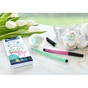 Лайнер Faber-Castell набор ручек капиллярных PITT Artist Pens Hand Lettering Set (пастельные оттенки) 6 шт (27371) - уменьшенное изображение 4