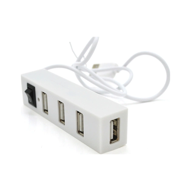Концентратор Voltronic USB 3.0 to 4xUSB white (YT-HUB4-W) - изображение 1