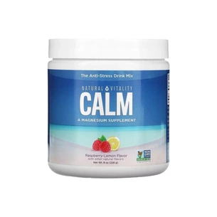 Мінерали Natural Vitality Антистресовий напій, смак малина лимон, CALM, Powder Raspberr (PTG-04350) зображення 1