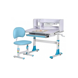 Парта зі стільцем Evo-kids Blue (BD-22 BL) изображение 1