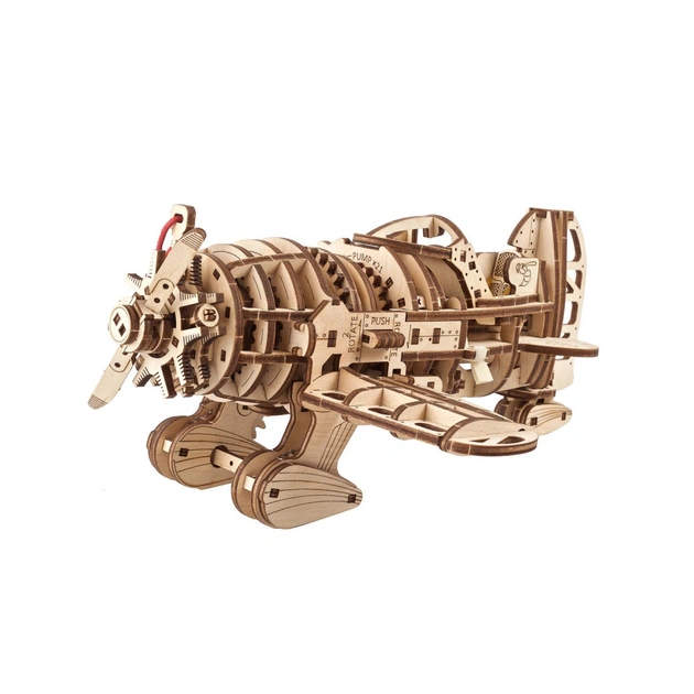 Конструктор Ugears Самолет Бешеный Шершень (6337396) - изображение 1