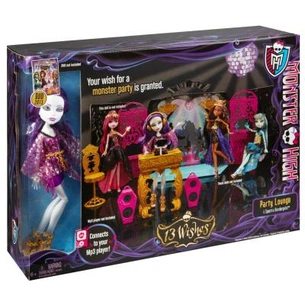Лялька Monster High Спектра та лаунж-майданчик (Y7720) зображення 1