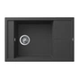 Мийка кухонна Elleci UNICO 305 nero 40 - зменшене зображення 1