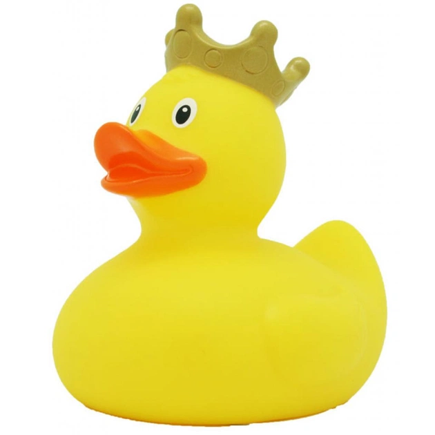 Игрушка для ванной Funny Ducks Утка в короне желтая (L1925) - изображение 1