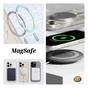 Чохол до мобільного телефона Armorstandart Glow Magsafe Apple iPhone 14 Plus Transparent (ARM69723) - зменшене зображення 4