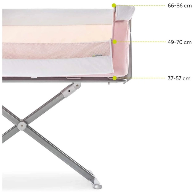 Ліжечко Hauck Face to Me Pink (60852-4) - изображение 10