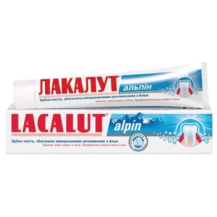 Зубна паста Lacalut alpin 75 мл (4016369696996) зображення 1