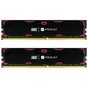 Модуль пам'яті для комп'ютера DDR4 16GB (2x8GB) 2400 MHz Iridium Black Goodram (IR-2400D464L15S/16GDC) - уменьшенное изображение 1