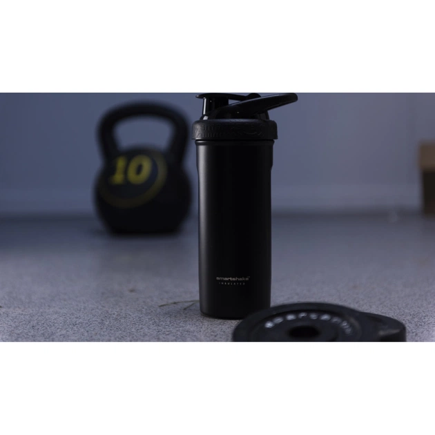 Шейкер спортивний SmartShake Insulated Steel 750ml Black (11152001) - picture 10