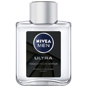 Лосьйон після гоління Nivea Men Ultra з активованим вугіллям 100 мл (4005900495341) зображення 1