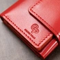 Гаманець Grande Pelle У три складання Червоний (11549) - зменшене зображення 10