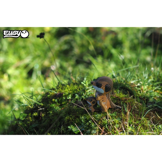 Пазл Eugy 3D Зоопарк Сурикат (XEG-046) - picture 7