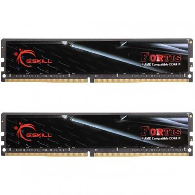 Модуль пам'яті для комп'ютера DDR4 32GB (2x16GB) 2400 MHz FORTIS G.Skill (F4-2400C16D-32GFT) - зображення 1
