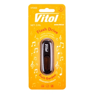 Ароматизатор для автомобіля VITOL Flash Drive Fruit Garden (VFD03) picture 1