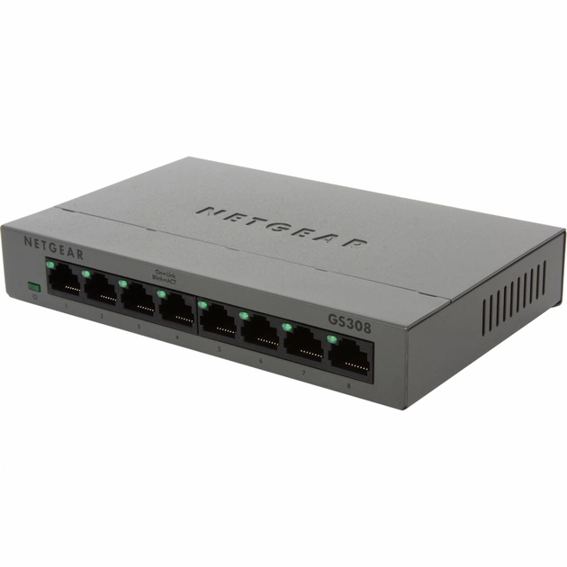 Коммутатор сетевой Netgear GS308 (GS308-300PES) - изображение 1