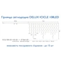 Гірлянда Delux ICICLE 108LED 2x1 м Жовтий flash Білий/Білий IP44 (90015177) - зменшене зображення 4