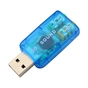 Звукова плата Dynamode USB 6(5.1) blue (USB-SOUNDCARD2.0 blue) - зменшене зображення 3