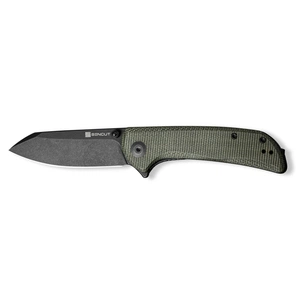 Ніж Sencut Fritch Blackwash Olive Micarta (S22014-1) зображення 1