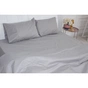 Постільна білизна MirSon King Size Бязь Premium 16-5703 Light Gray 220х240 (2200001171787) - зменшене зображення 4