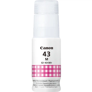 Контейнер з чорнилом Canon GI-43 Magenta (4680C001) зображення 1