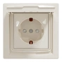 Розетка Schneider Electric ASFORA з кришкою IP44, крем (EPH3100323) - уменьшенное изображение 1