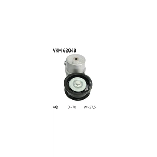 Ролик натягувача ременя SKF VKM 62048 зображення 1
