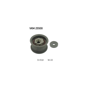 Ролик натягувача ременя SKF VKM 25500 зображення 1