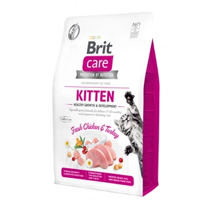 Сухий корм для кішок Brit Care Cat GF Kitten HGrowth and Development 2 кг (8595602540679) зображення 1